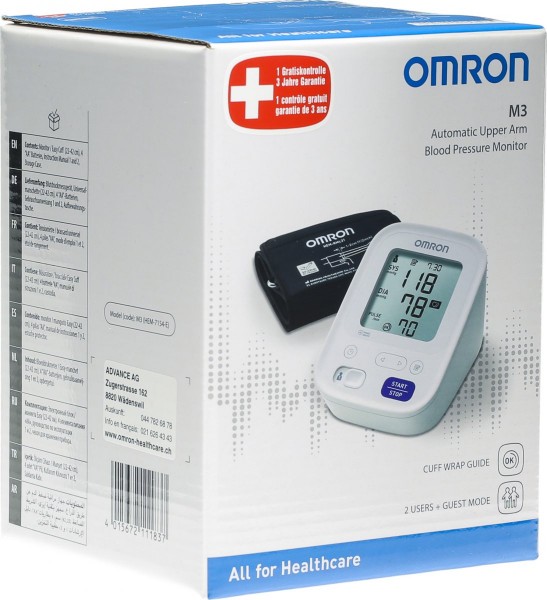 OMRON Blutdruckmessgerät Oberarm M3