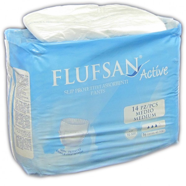 Flufsan active Adult Pants medium à 14 Stk.
