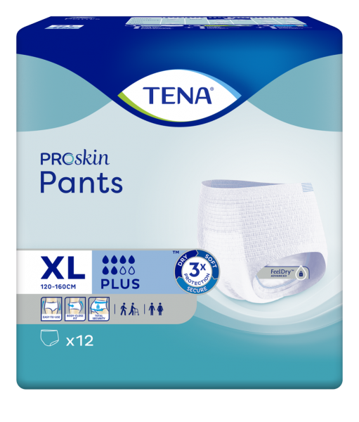 TENA Pants Plus XL Spitalsort (neu) 12 Stk