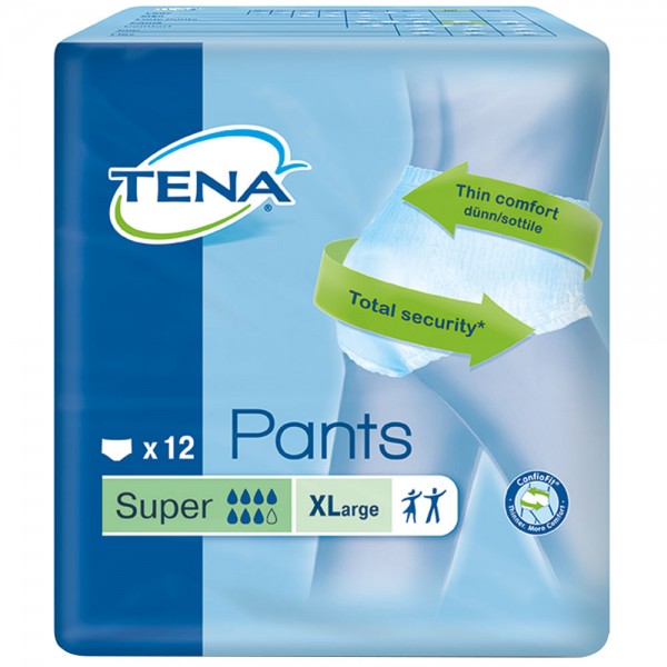 TENA Pants Super XL ConfioFit à 12 Stk.