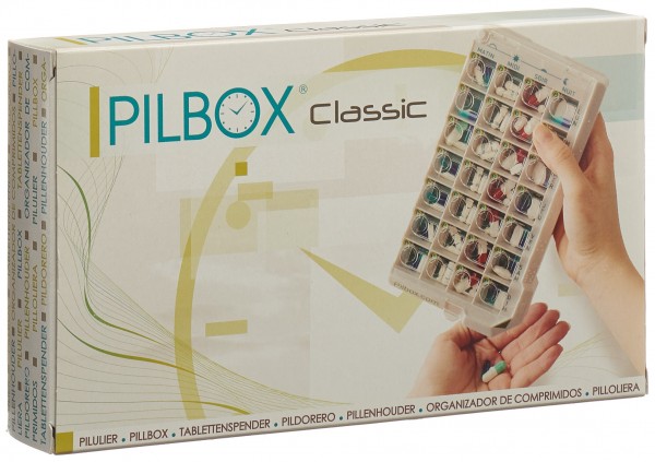 PILBOX Classic Medikamentenspender DE/FR