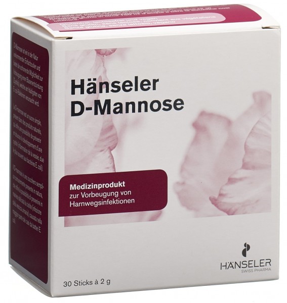 HÄNSELER D-Mannose 30 Stick 2 g